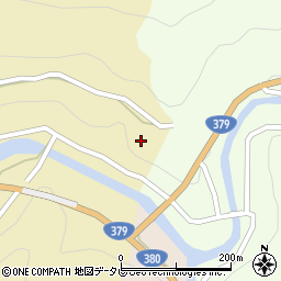 愛媛県喜多郡内子町大瀬東2385周辺の地図