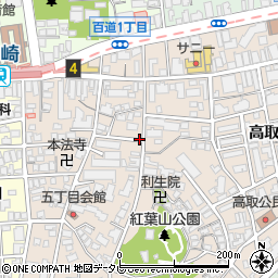 山本青果店周辺の地図