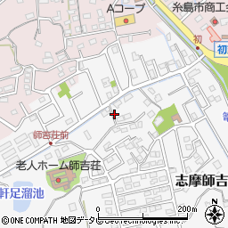 福岡県糸島市志摩師吉774-2周辺の地図