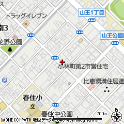 日本オゾン発生器株式会社　福岡支店周辺の地図