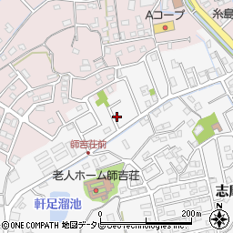 福岡県糸島市志摩師吉805-18周辺の地図