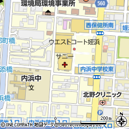 サニー姪浜店周辺の地図