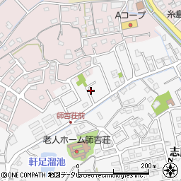 福岡県糸島市志摩師吉805周辺の地図