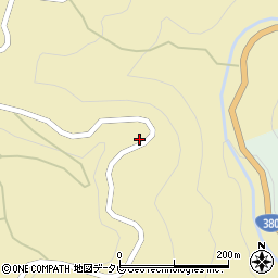 愛媛県喜多郡内子町日野川2323周辺の地図