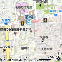 オークヒルズ藤崎２周辺の地図