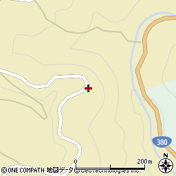愛媛県喜多郡内子町日野川2307周辺の地図