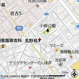 みのしまアパート周辺の地図