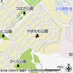 みかづき2号公園周辺の地図