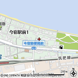 福岡県福岡市西区今宿駅前周辺の地図