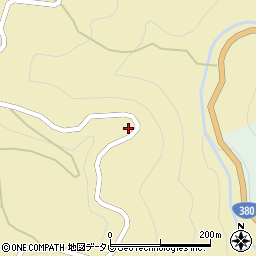 愛媛県喜多郡内子町日野川2325周辺の地図