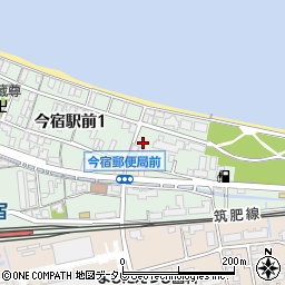 今宿松原公園周辺の地図