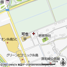 石志自動車整備工場周辺の地図