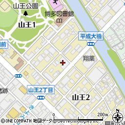 福岡県宅地建物取引業協会（公益社団法人）　博多支部周辺の地図