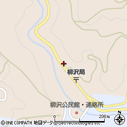 愛媛県大洲市柳沢543周辺の地図