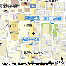 分山眼科医院周辺の地図