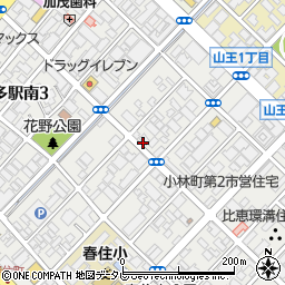 ピュア博多駅南弐番館周辺の地図