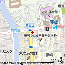 福神サロン藤崎店周辺の地図