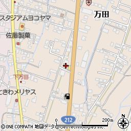 ＨｏｎｄａＣａｒｓ中津万田店周辺の地図