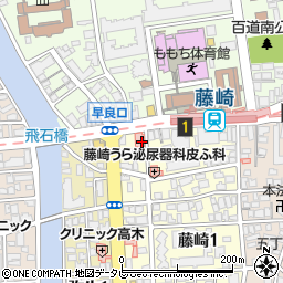 福田眼科病院周辺の地図
