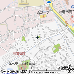 福岡県糸島市志摩師吉799-2周辺の地図