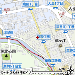 草香江公園周辺の地図