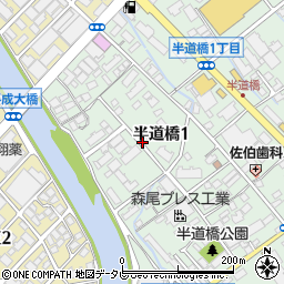 内外カーボンインキ　福岡営業所周辺の地図