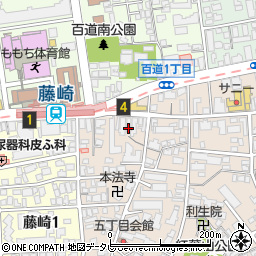 シャンピア藤崎周辺の地図