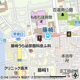 磯貝 藤崎本店周辺の地図