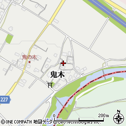 福岡県豊前市鬼木415周辺の地図