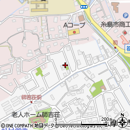 福岡県糸島市志摩師吉796-11周辺の地図