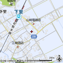 和歌山県東牟婁郡那智勝浦町下里1341-1周辺の地図