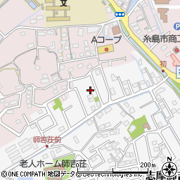 福岡県糸島市志摩師吉796-9周辺の地図