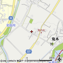 福岡県豊前市鬼木362-2周辺の地図