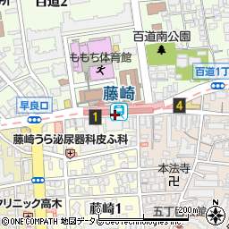 藤崎周辺の地図