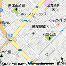 株式会社Ｆｕｊｉｔａｋａ福岡支店周辺の地図