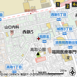 劇団風の子九州周辺の地図