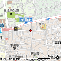 ひしや　藤崎店周辺の地図