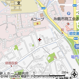 福岡県糸島市志摩師吉792-1周辺の地図