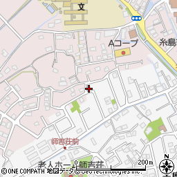 福岡県糸島市志摩師吉802-4周辺の地図