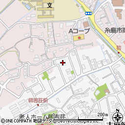福岡県糸島市志摩師吉802-7周辺の地図