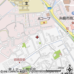 福岡県糸島市志摩師吉796-21周辺の地図