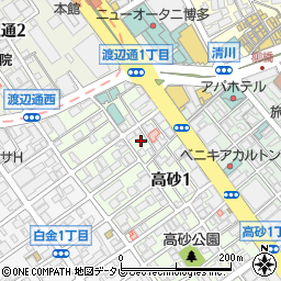 和牛・胡麻 膾炙周辺の地図