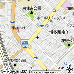 博多ダイニング HACHIKIN周辺の地図