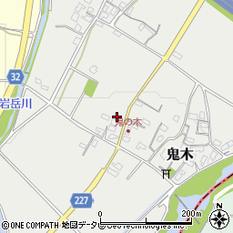 福岡県豊前市鬼木365-3周辺の地図