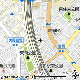 株式会社サクラクレパス　九州営業所周辺の地図
