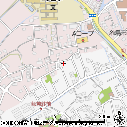 福岡県糸島市志摩師吉802-6周辺の地図