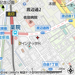 平川歯科医院周辺の地図