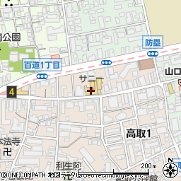 サニー高取店周辺の地図