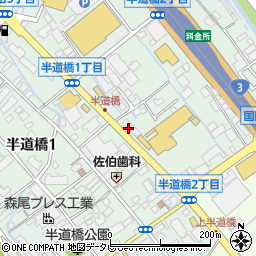 セカンドストリート　半道橋店周辺の地図