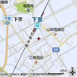 和歌山県東牟婁郡那智勝浦町下里611-4周辺の地図
